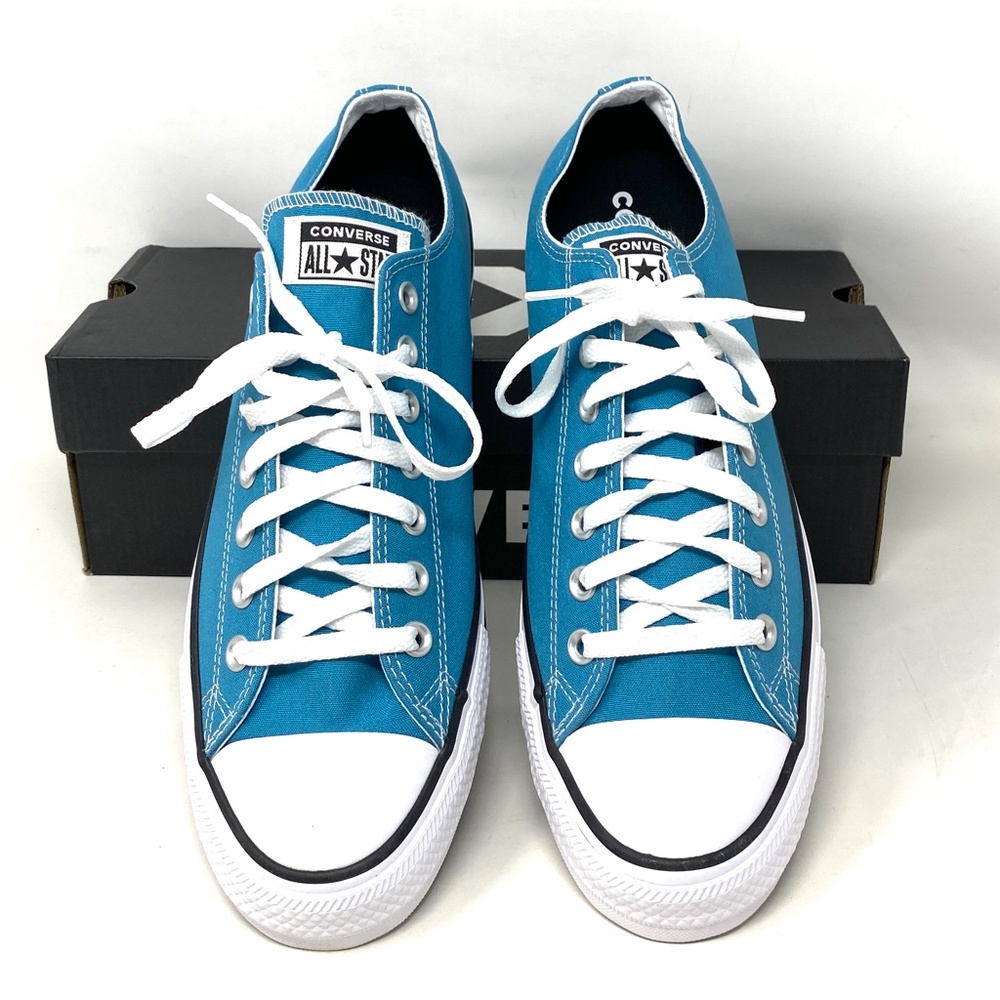 Converse Chuck Taylor All Star OX Low Top Canvas Blue Men Size Sneakers A06170C - Picture 5 of 10